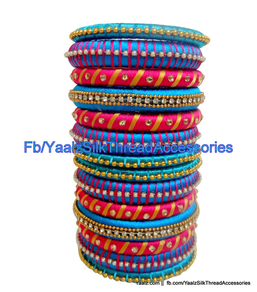 silk thread Grandeur Bangle Collections 
