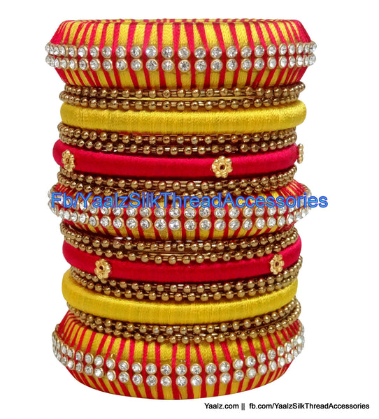 silk thread Grandeur Bangle Collections 