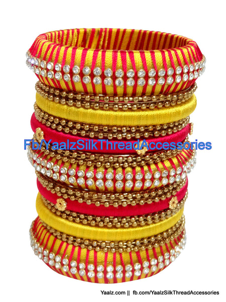 silk thread Grandeur Bangle Collections 