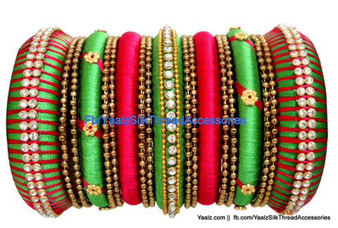 silk thread Grandeur Bangle Collections 