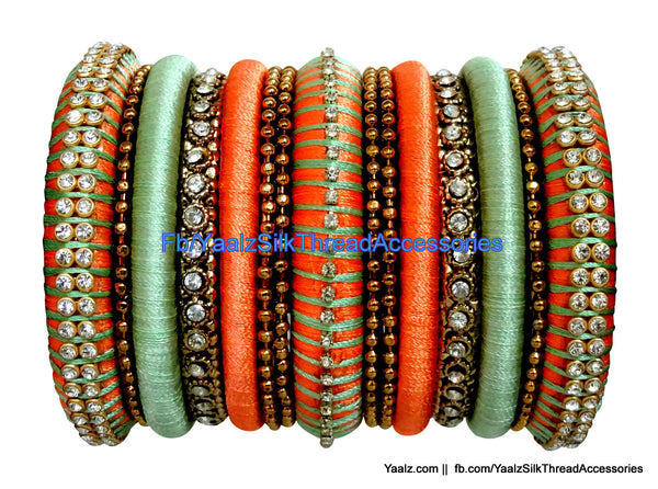 silk thread Grandeur Bangle Collections 