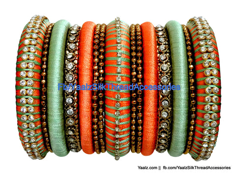silk thread Grandeur Bangle Collections 