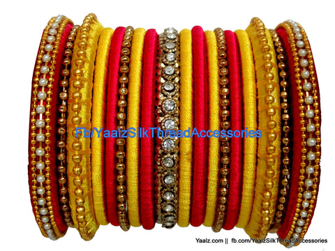 silk thread Grandeur Bangle Collections 