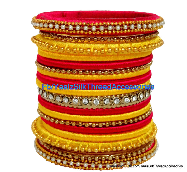 silk thread Grandeur Bangle Collections 