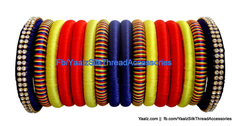 silk thread Grandeur Bangle Collections 