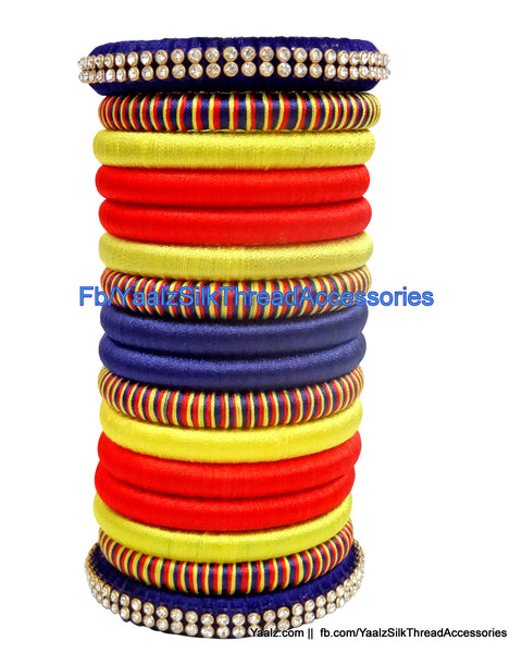silk thread Grandeur Bangle Collections 