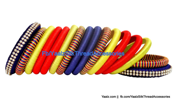 silk thread Grandeur Bangle Collections 