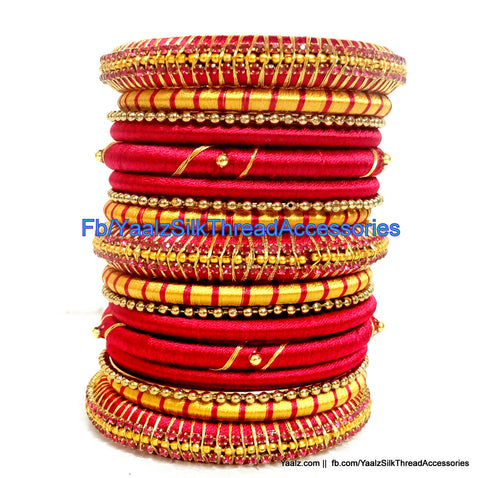silk thread Grandeur Bangle Collections 