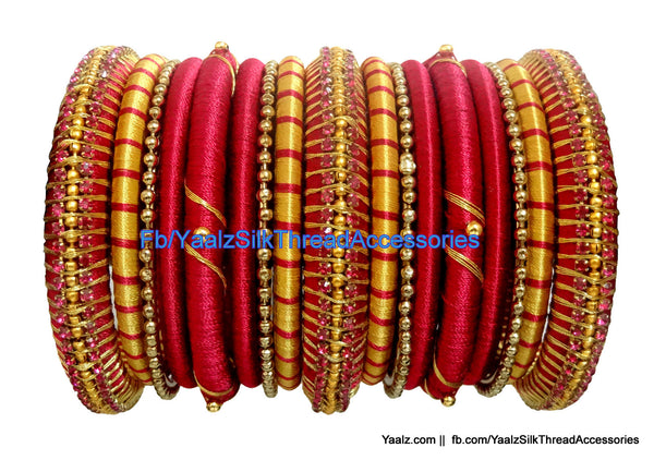 silk thread Grandeur Bangle Collections 