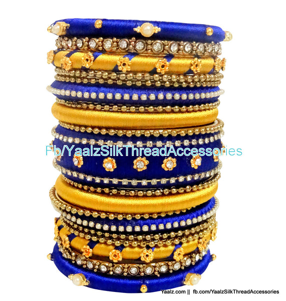 silk thread Grandeur Bangle Collections 