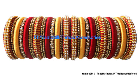 silk thread Grandeur Bangle Collections 