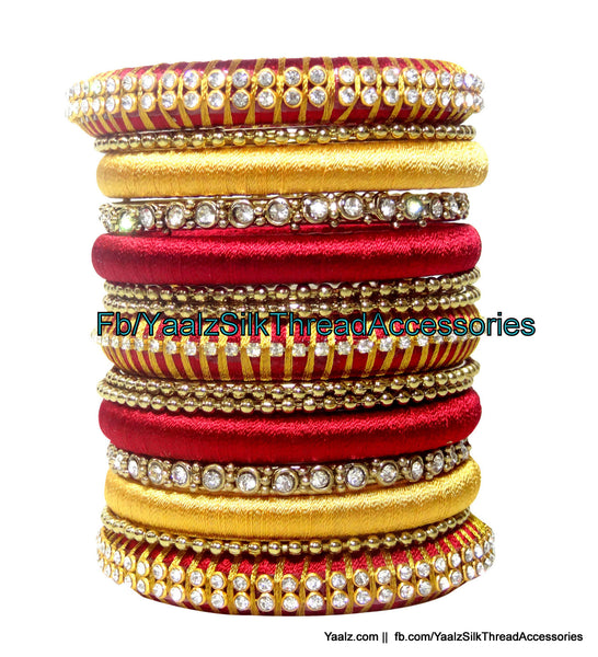 silk thread Grandeur Bangle Collections 