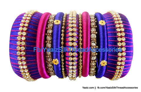 silk thread Grandeur Bangle Collections 
