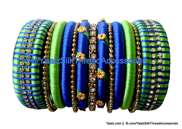 silk thread Grandeur Bangle Collections 