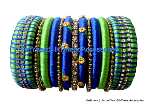silk thread Grandeur Bangle Collections 