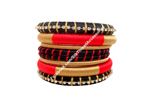 silk thread Assorted Bangle Collections 
