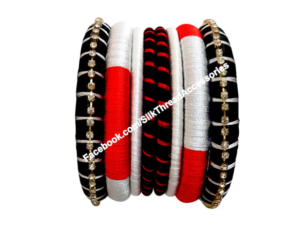 silk thread Assorted Bangle Collections 