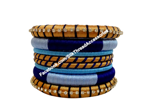 silk thread Assorted Bangle Collections 