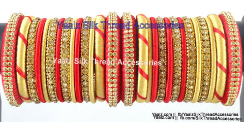 silk thread Grandeur Bangle Collections 