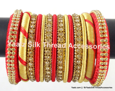 silk thread Grandeur Bangle Collections 
