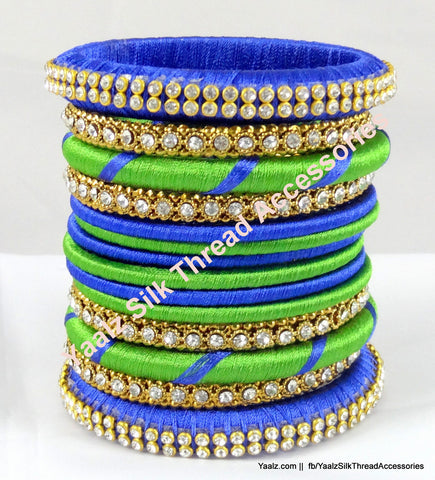 silk thread Grandeur Bangle Collections 