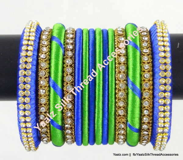 silk thread Grandeur Bangle Collections 