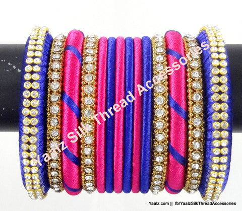 silk thread Grandeur Bangle Collections 