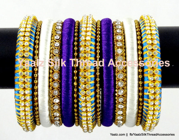 silk thread Grandeur Bangle Collections 
