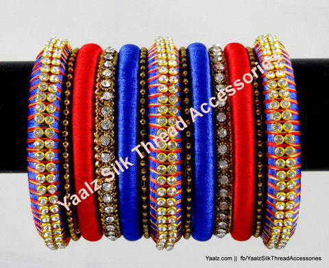silk thread Grandeur Bangle Collections 
