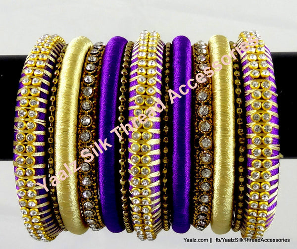 silk thread Grandeur Bangle Collections 