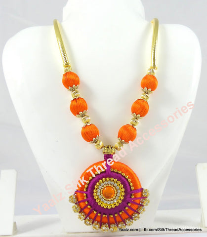 silk thread Necksets 