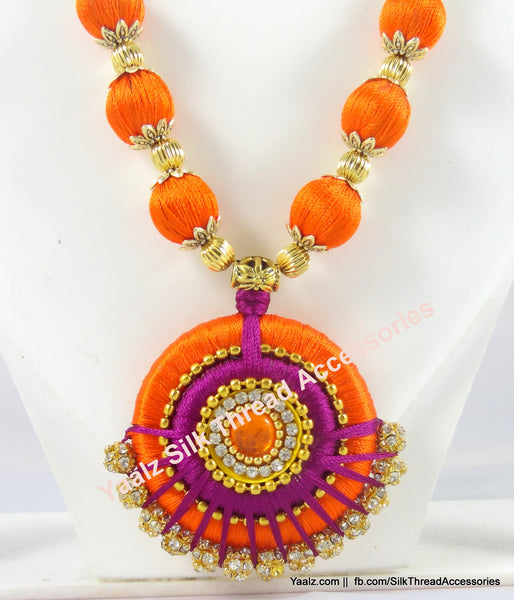 silk thread Necksets 