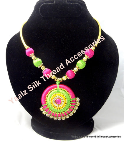 silk thread Necksets 