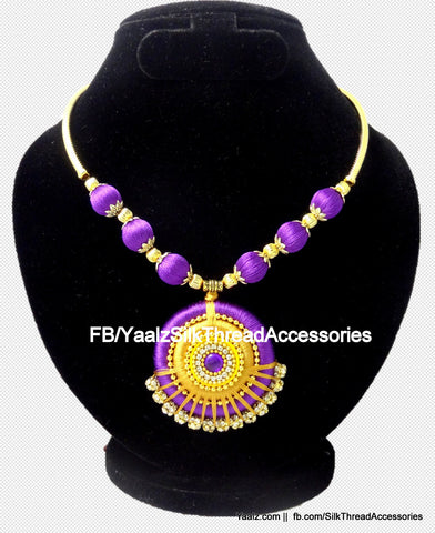 silk thread Necksets 