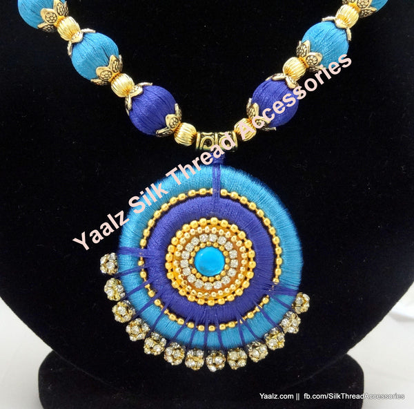 silk thread Necksets 