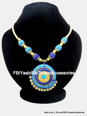 silk thread Necksets 