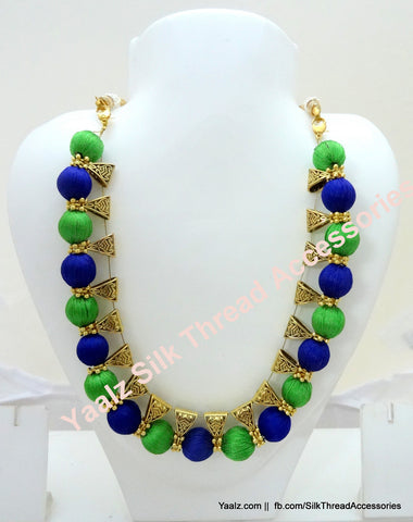 silk thread Necksets 