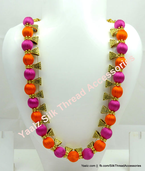 silk thread Necksets 