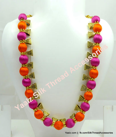 silk thread Necksets 