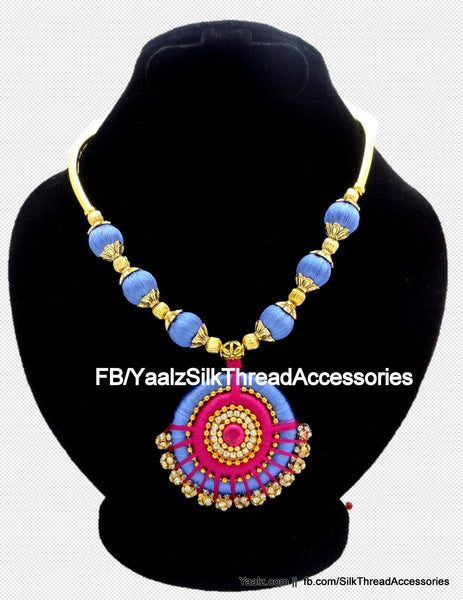 silk thread Necksets 