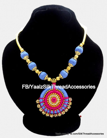 silk thread Necksets 