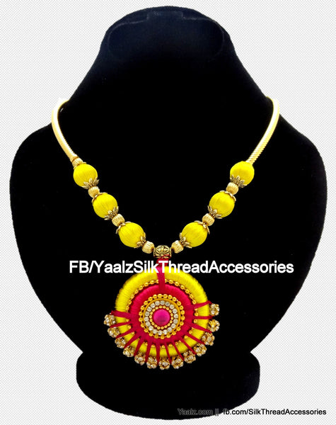 silk thread Necksets 