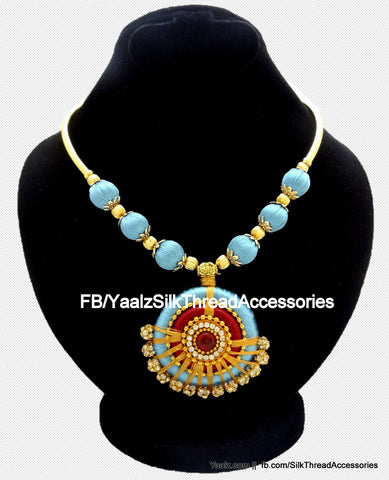 silk thread Necksets 