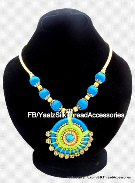 silk thread Necksets 