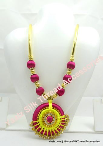 silk thread Necksets 