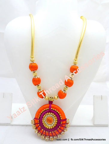 silk thread Necksets 