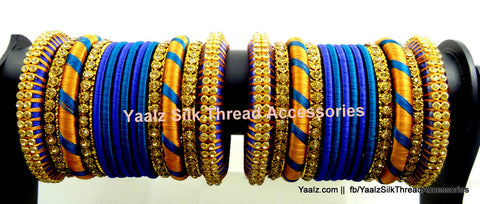 silk thread Grandeur Bangle Collections 