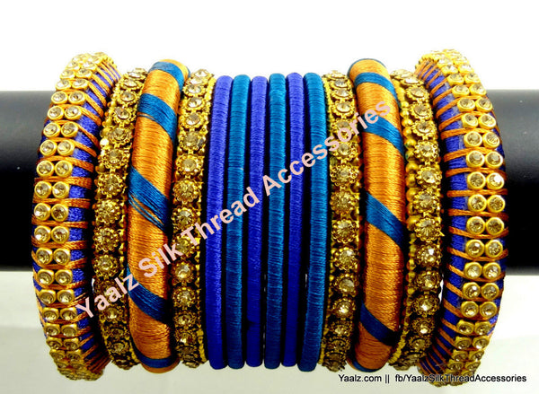 silk thread Grandeur Bangle Collections 