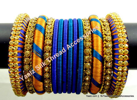 silk thread Grandeur Bangle Collections 