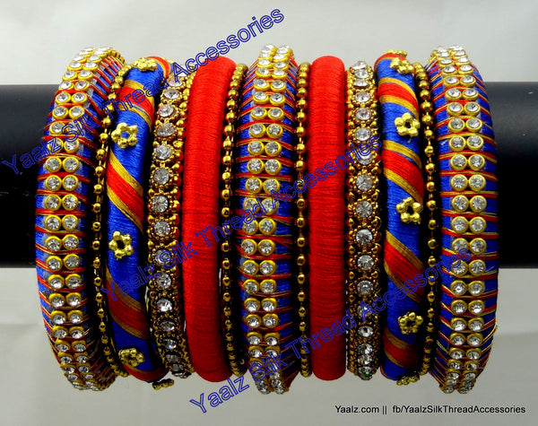 silk thread Grandeur Bangle Collections 